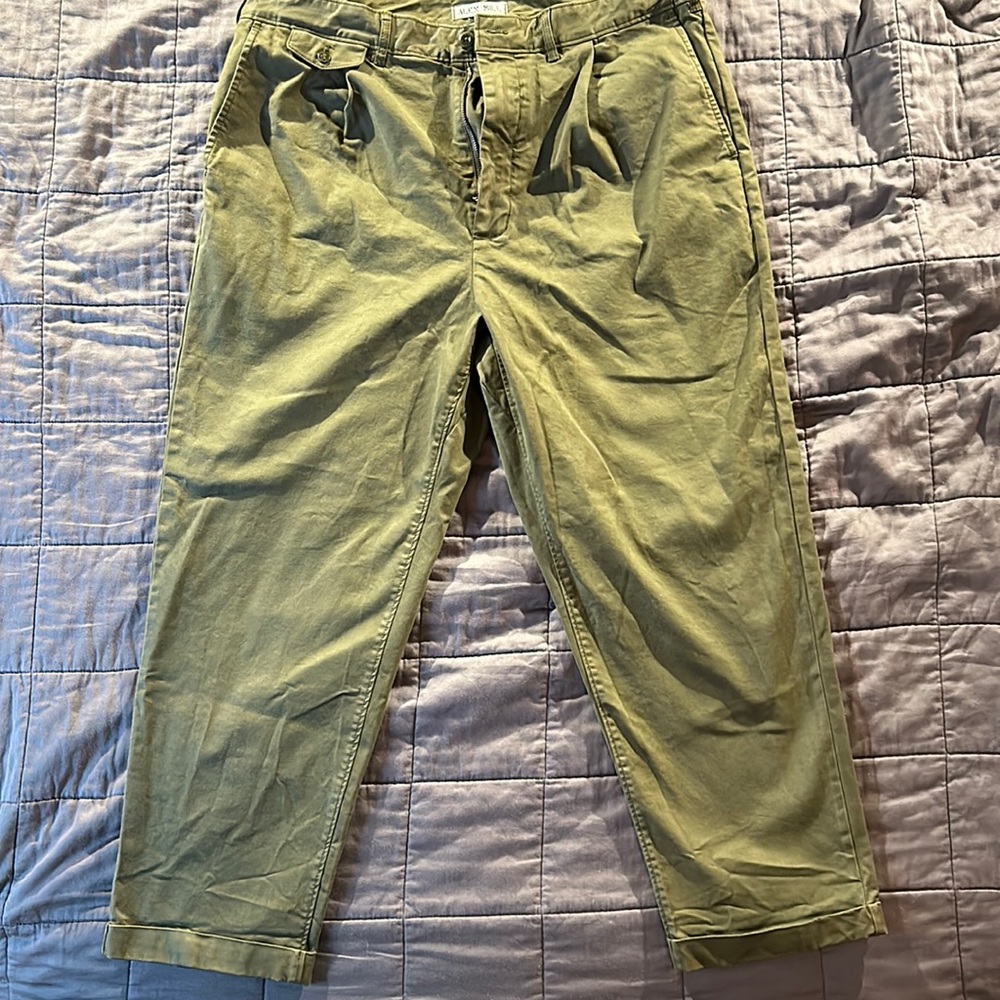 Alex Mill Green Chinos